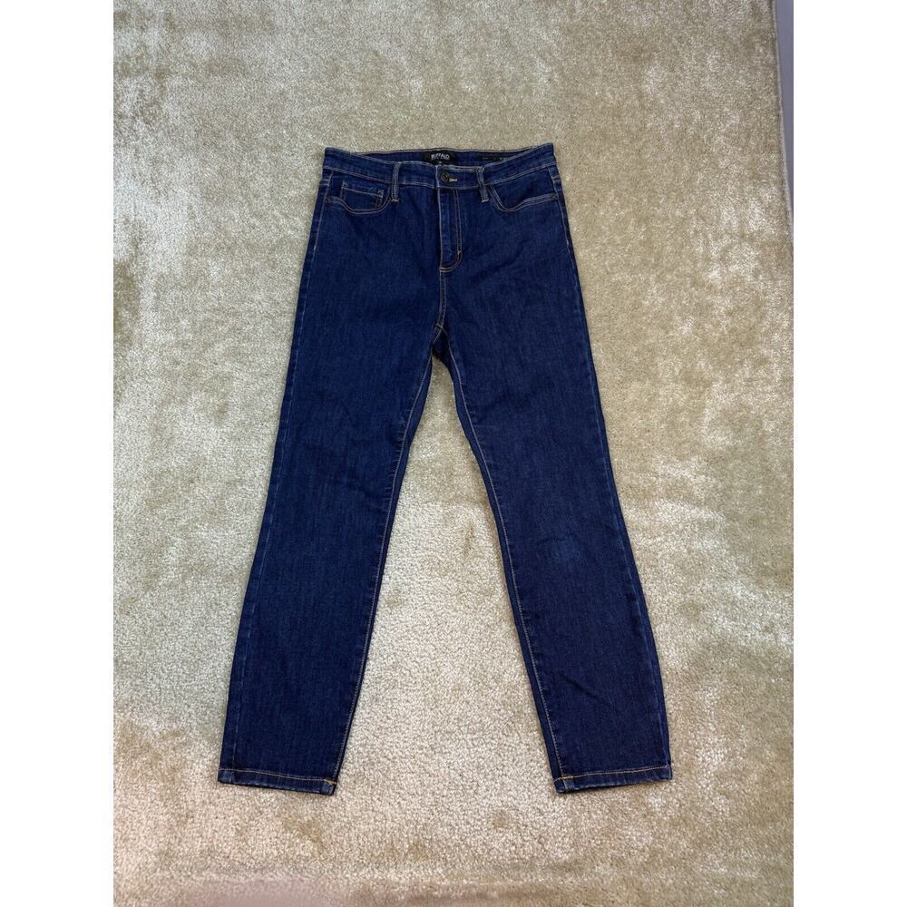 Buffalo David Bitton Ankle Length Denim Ivy High Rise Skinny Jeans Stretch A296